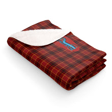 Load image into Gallery viewer, Sherpa Fleece Blanket - Plaid