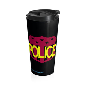 Stainless Steel Travel Mug - Police