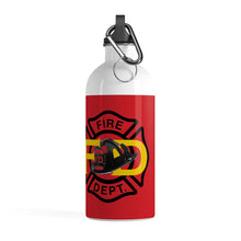 Load image into Gallery viewer, Stainless Steel Water Bottle - Firefighter