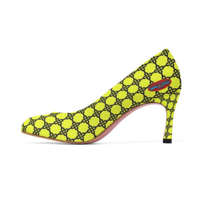 Women's High Heels - Yellow Anchor