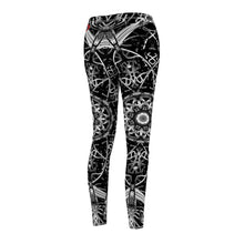 Load image into Gallery viewer, Women&#39;s Cut &amp; Sew Casual Leggings - In Black