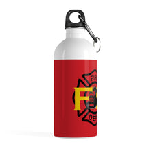 Load image into Gallery viewer, Stainless Steel Water Bottle - Firefighter