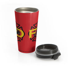 Load image into Gallery viewer, Stainless Steel Travel Mug - Firefighter