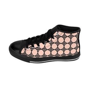 Women's High-top Sneakers - Pink Anchor