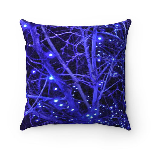 Faux Suede Square Pillow Case - Starlight