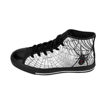 Load image into Gallery viewer, Women&#39;s High-top Sneakers - Black Widow