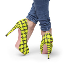 Load image into Gallery viewer, Women&#39;s Platform Heels - Yellow Anchor