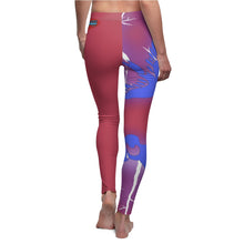 Load image into Gallery viewer, Women&#39;s Cut &amp; Sew Casual Leggings - Blue Birds