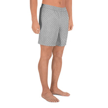 Load image into Gallery viewer, AOP Men&#39;s Athletic Long Shorts - Diamond Plate