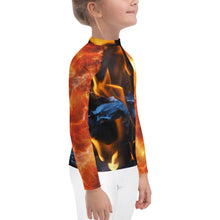 Load image into Gallery viewer, Kids Rash Guard - Fire
