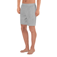 Load image into Gallery viewer, AOP Men&#39;s Athletic Long Shorts - Diamond Plate