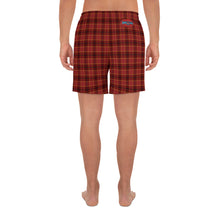 Load image into Gallery viewer, All-Over Print Men&#39;s Athletic Long Shorts - Plaid