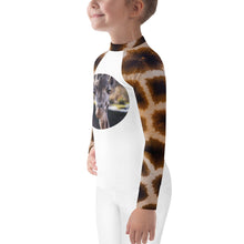 Load image into Gallery viewer, Kids Rash Guard - Giraffe