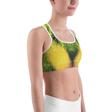 Load image into Gallery viewer, Sports bra - Green Water