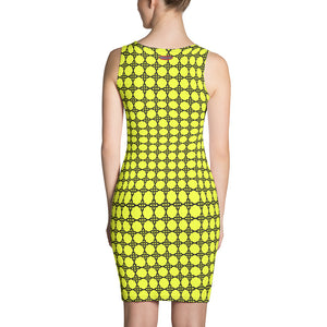 Sublimation Cut & Sew Dress - Yellow Anchor