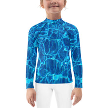 Load image into Gallery viewer, Kids Rash Guard - Blue Water