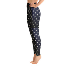 Load image into Gallery viewer, Yoga Leggings - Blue Dot