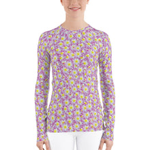 Load image into Gallery viewer, Women&#39;s Rash Guard - Lonely Flower