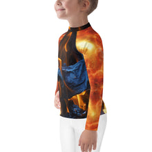 Load image into Gallery viewer, Kids Rash Guard - Fire