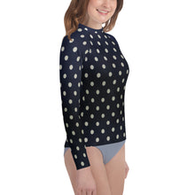 Load image into Gallery viewer, Youth Rash Guard - Blue Dot