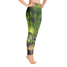Load image into Gallery viewer, Yoga Leggings - Green Water