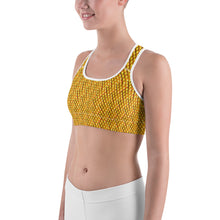 Load image into Gallery viewer, Sports bra - Ducky Dots