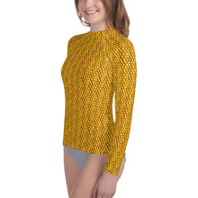 Load image into Gallery viewer, Youth Rash Guard - Ducky Dots