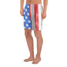 Load image into Gallery viewer, AOP Men&#39;s Athletic Long Shorts - America