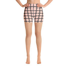 Load image into Gallery viewer, Yoga Shorts - Pink Anchor