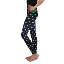Load image into Gallery viewer, Youth Leggings - Blue Dot