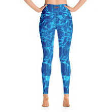 Load image into Gallery viewer, Yoga Leggings - Blue Water