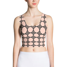Load image into Gallery viewer, Sublimation Cut &amp; Sew Crop Top - Pink Anchor