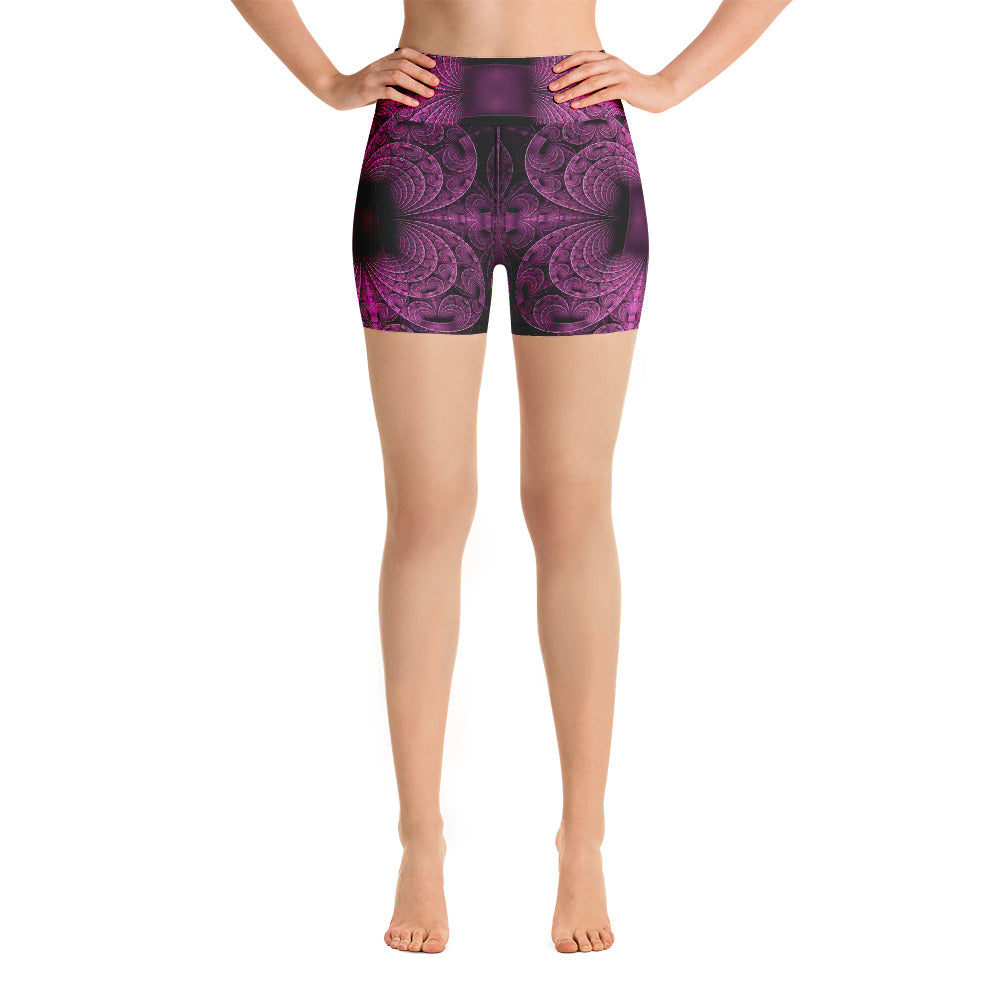 Yoga Shorts - The Purple