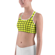 Load image into Gallery viewer, Sports bra - Yellow Anchor