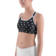 Load image into Gallery viewer, Sports bra - Blue Dot