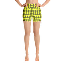 Load image into Gallery viewer, Yoga Shorts - Yellow Anchor