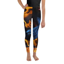 Load image into Gallery viewer, Youth Leggings - Fire