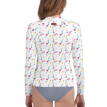 Load image into Gallery viewer, Youth Rash Guard - Kid&#39;s Beach