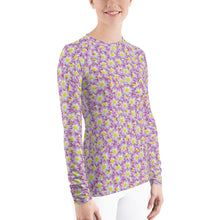 Load image into Gallery viewer, Women&#39;s Rash Guard - Lonely Flower