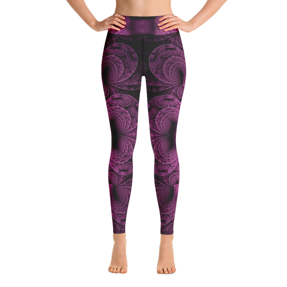 Yoga Leggings - The Purple