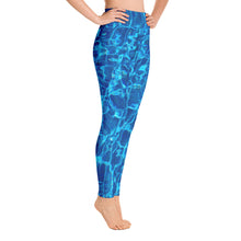 Load image into Gallery viewer, Yoga Leggings - Blue Water
